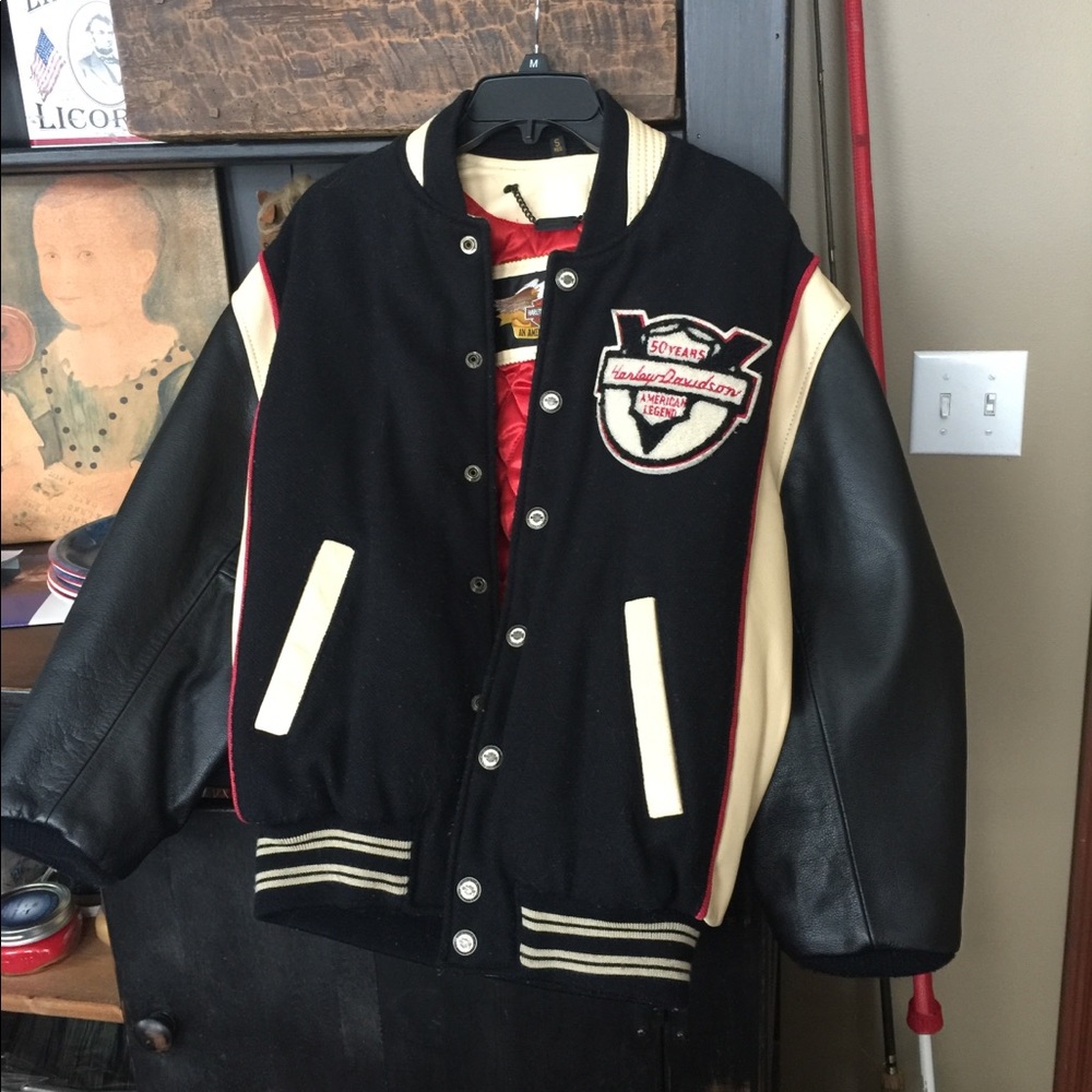 Harley Davidson vintage bomber jacket